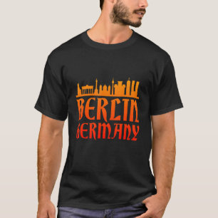 Toeristisch trackgebouw Stad in Europa Germ T-shirt