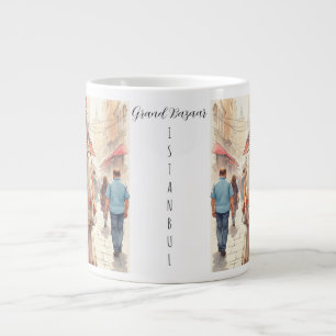 Toeristische bestemming Istanbul, Turks, Turkije Extra Grote Beker