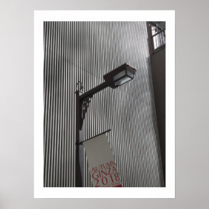 Toeristische straatverlichting in Tokio: Ginza Poster