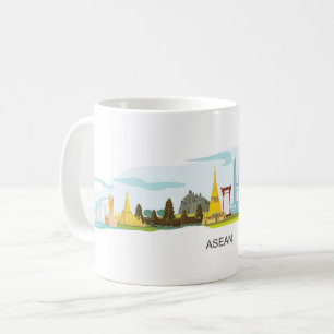 Toeristische tempel Asean Koffiemok