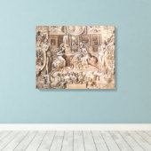 Toernament Canvas Afdruk (Insitu (Houten vloer))