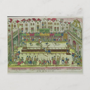 toernooi van Henri II Briefkaart