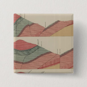 Toertelotte Park Mining District Sheet Vierkante Button 5,1 Cm