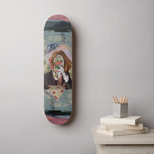 Toeschouwer skateboard (Muurkunst)