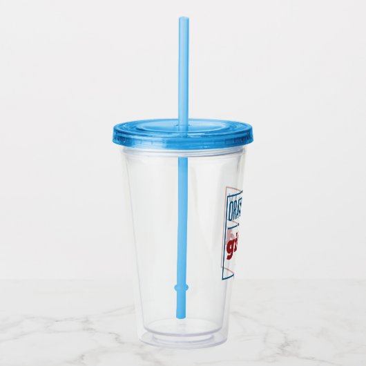 Toespraak en debat Oratorisch geschilderd Acryl Drinkbeker (Rechts)