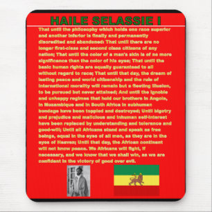 Toespraak van Haile Selassie tijdens de beroemde o Muismat