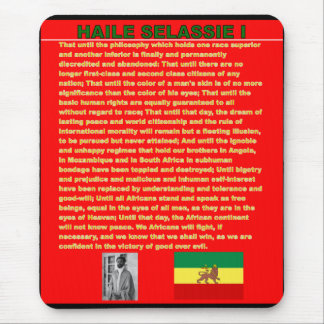 Toespraak van Haile Selassie tijdens de beroemde o Muismat