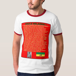 Toespraak van Haile Selassie tijdens de beroemde o T-shirt
