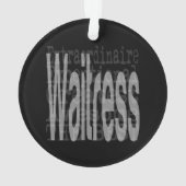 Toespraak van Waitress Ornament (achterkant)