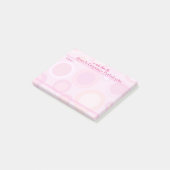 Toespraaktaalpatholoog pastel sticky Notes (Schuin)