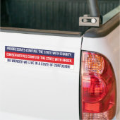 Toestand van de Bumpersticker van verwardheid (Op Truck)