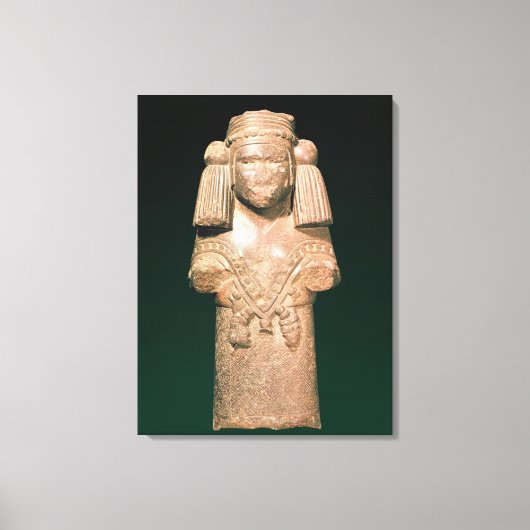 Toestand van het Coatlicue, oude aarde en moeder Canvas Afdruk (Voorkant)