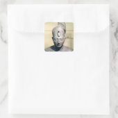 Toestand van Thuisziekte III Vierkante Sticker (Tas)