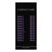 Toestapel voor gezelschapsdieren reclamekaart (Achterkant)