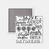  toestel voor levensadvies en cadeaus magneet (Voorkant / Achterkant)