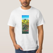 TOESTELLEN VAN LANDSCHAP MET POPPEN T-SHIRT (Voorkant)