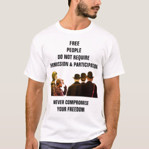 Toestemming en deelname (licht) t-shirt