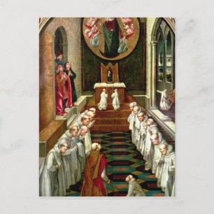 Toestemming van de maagd tot de Gemeenschap Briefkaart