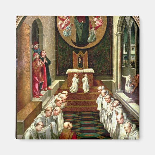 Toestemming van de maagd tot de Gemeenschap Magneet (Voorkant)