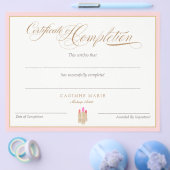 Toestemming voor het bewijs van voltooiing flyer (Enkel)