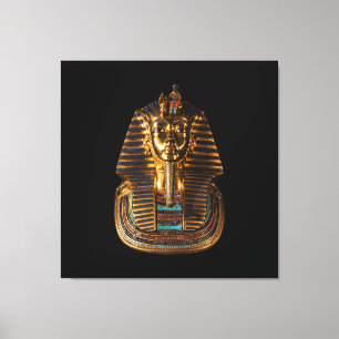 Toetanchamon, de Egyptische koning - oude koninkli Canvas Afdruk