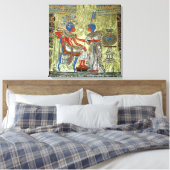 Toetanchamon's Troon Canvas Afdruk (Insitu (Slaapkamer))