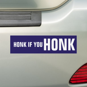 Toeter Als Je Toetert Bumpersticker
