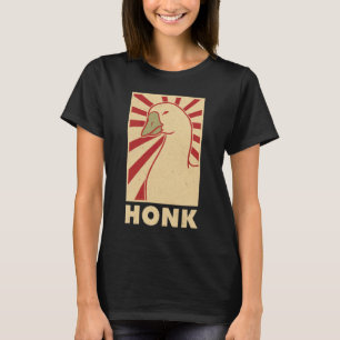 Toeter ganzen Eend kip meme T-shirt