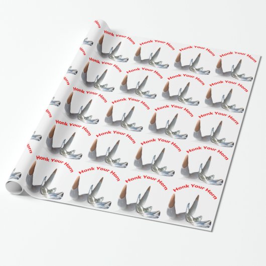 Toeter Toeter Cadeaupapier (Uitgerold)