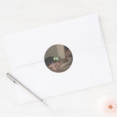 toets ronde sticker (Envelop)