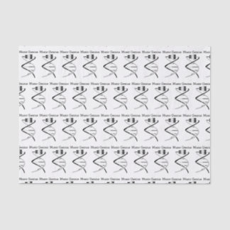 Toetsen aan het DNA van het Muziek-genieDNA Tissuepapier