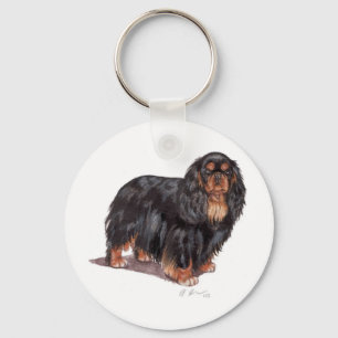 Toetsen: Koning charles spaniel ( engelse speelgoe Sleutelhanger