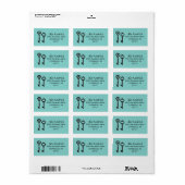  toetsen labels - blauw (Full Sheet)