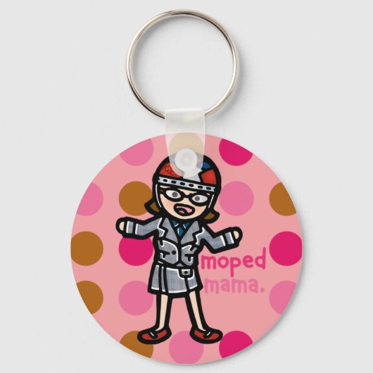 toetsen op de scooter. sleutelhanger (Voorkant)