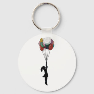 Toetsenbord ballonnen sleutelhanger