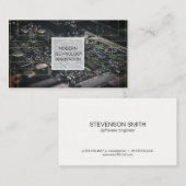 Toetsenbord | codeur | programmeur | printplaat visitekaartje (Voorkant / Achterkant)