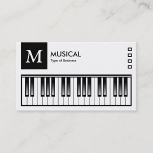 Toetsenbord - Logo en flatpanel v2 - zwart Visitekaartje