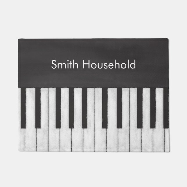  toetsenbord met Chalkboard Deurmat (Voorkant)