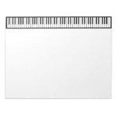 Toetsenbord Notitieblok (Voorkant)