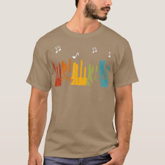 Toetsenbord Piano Player Gift Piano T-shirt