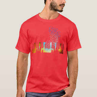 Toetsenbord Piano-Shirt Gift for Men Women Kinder T-shirt
