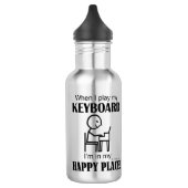 Toetsenbord voor fijne plek waterfles (Links)