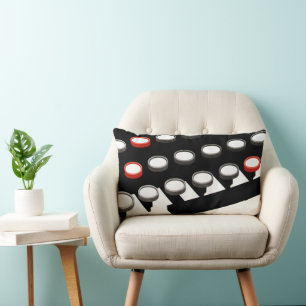  toetsenbord voor oude, gefaseerde schrijfmachine  kussen