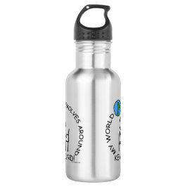 Toetsenbord - Wereld revolt rond Waterfles