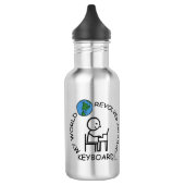 Toetsenbord - Wereld revolt rond Waterfles (Links)