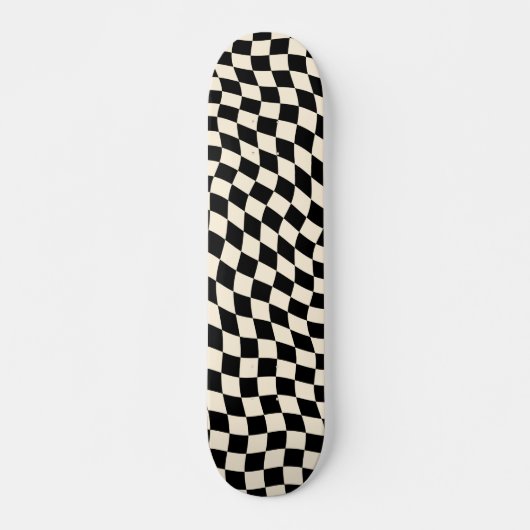  toetsenbord zwart-wit skateboard (Voorkant)