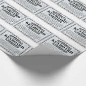 Toetsenbordlicentie Cadeaupapier (Hoek)