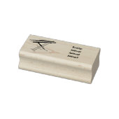 Toetsenbordpianorafbeelding cartoon rubberstempel (Stempel)