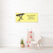 Toetsenbordpianorafbeelding cartoon spandoek (Insitu)