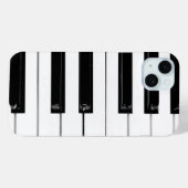 Toetsenbordtoetsen voor piano Case-Mate iPhone case (Achterkant (horizontaal))